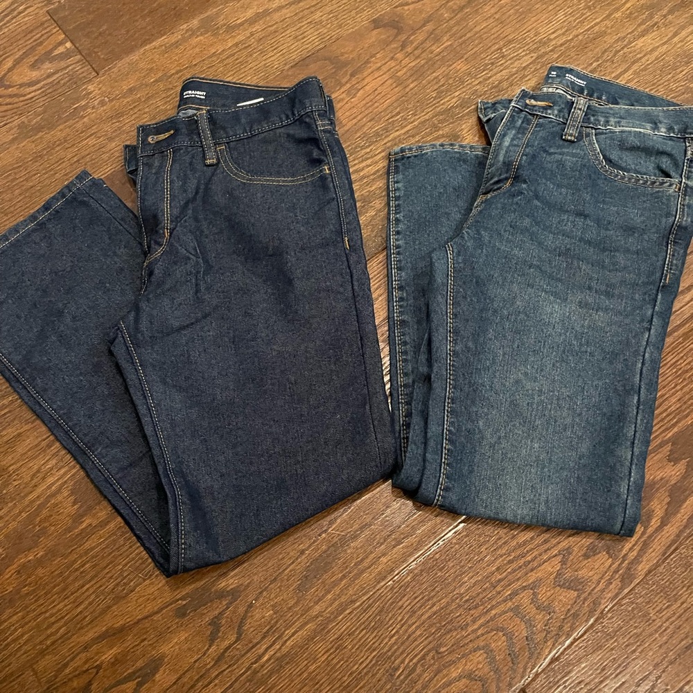 2 Pair Old Navy Plus/Husky Jeans - New